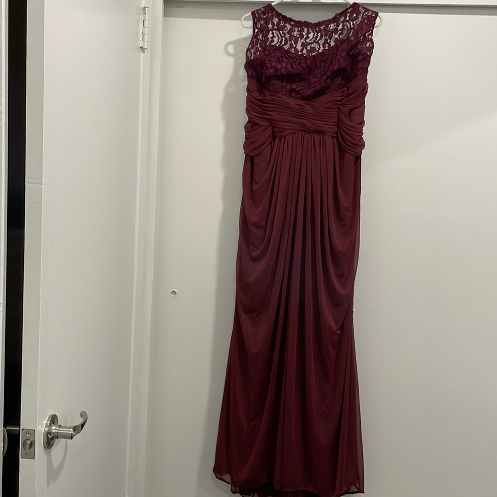 David’s Bridal Bridesmaid Dress